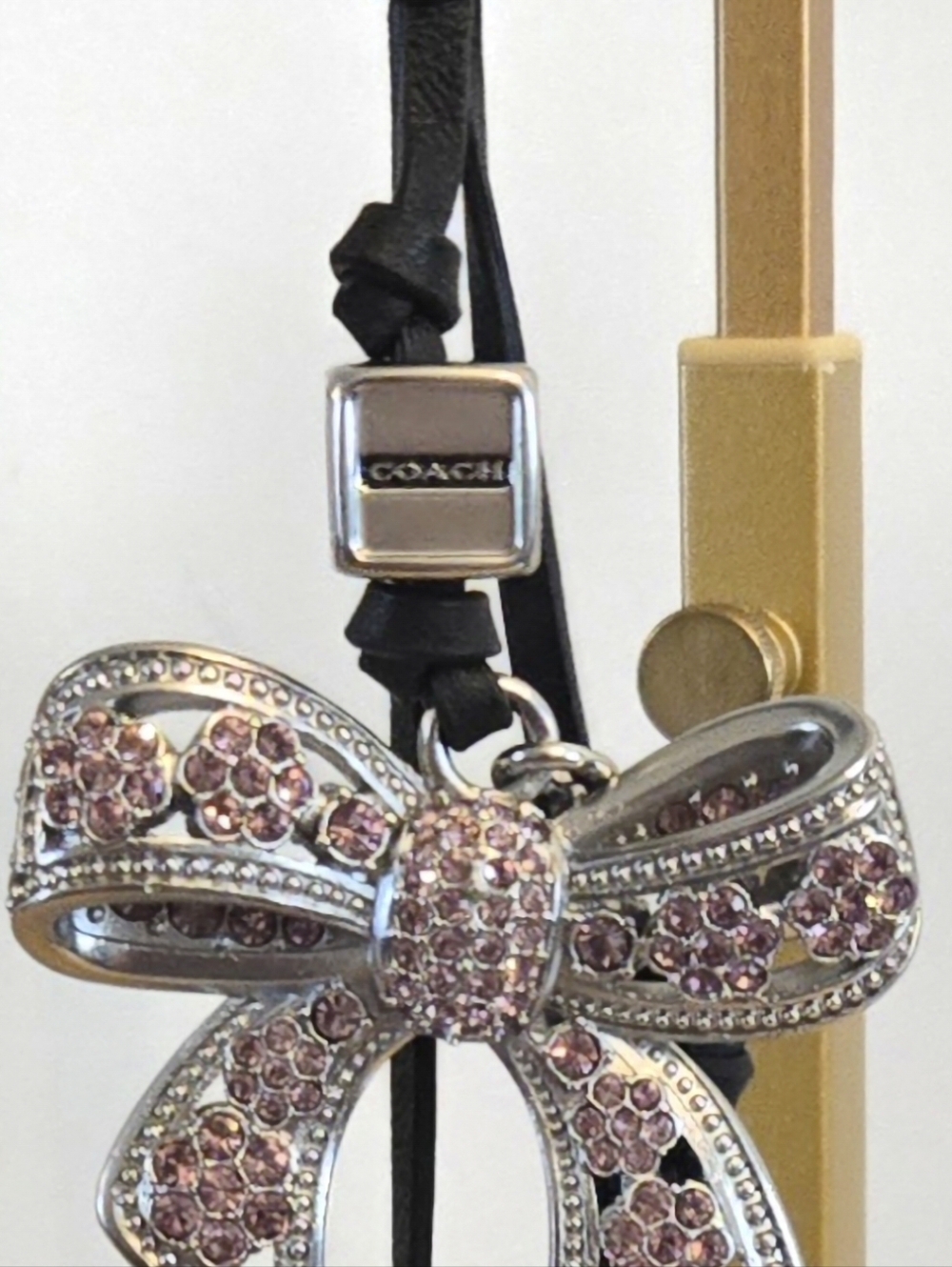 Coach Rogue 31 Loved Leather Charm Cluster – Rare & Exclusive - Picture 7 of 11